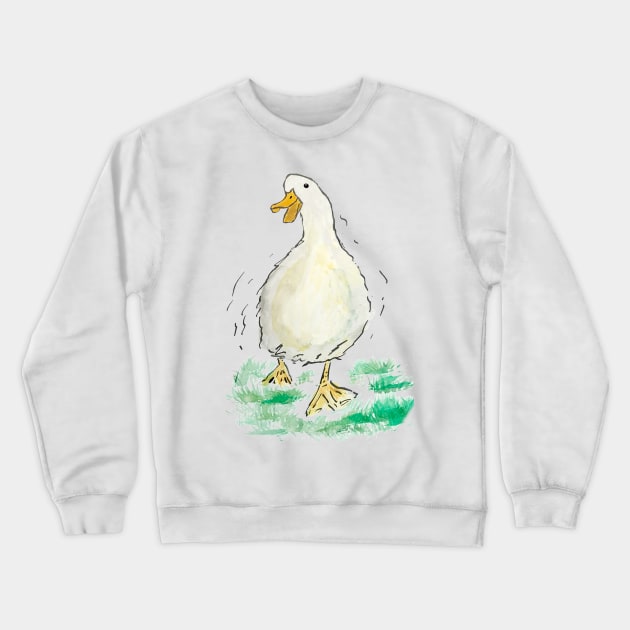 Donald the Duck Crewneck Sweatshirt by Poppy May